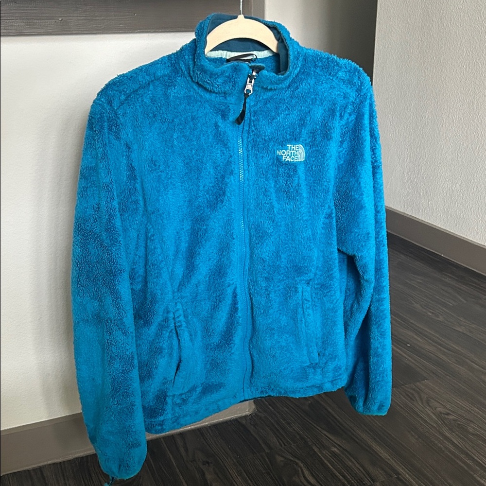 The North Face Teal Fleece Jacket